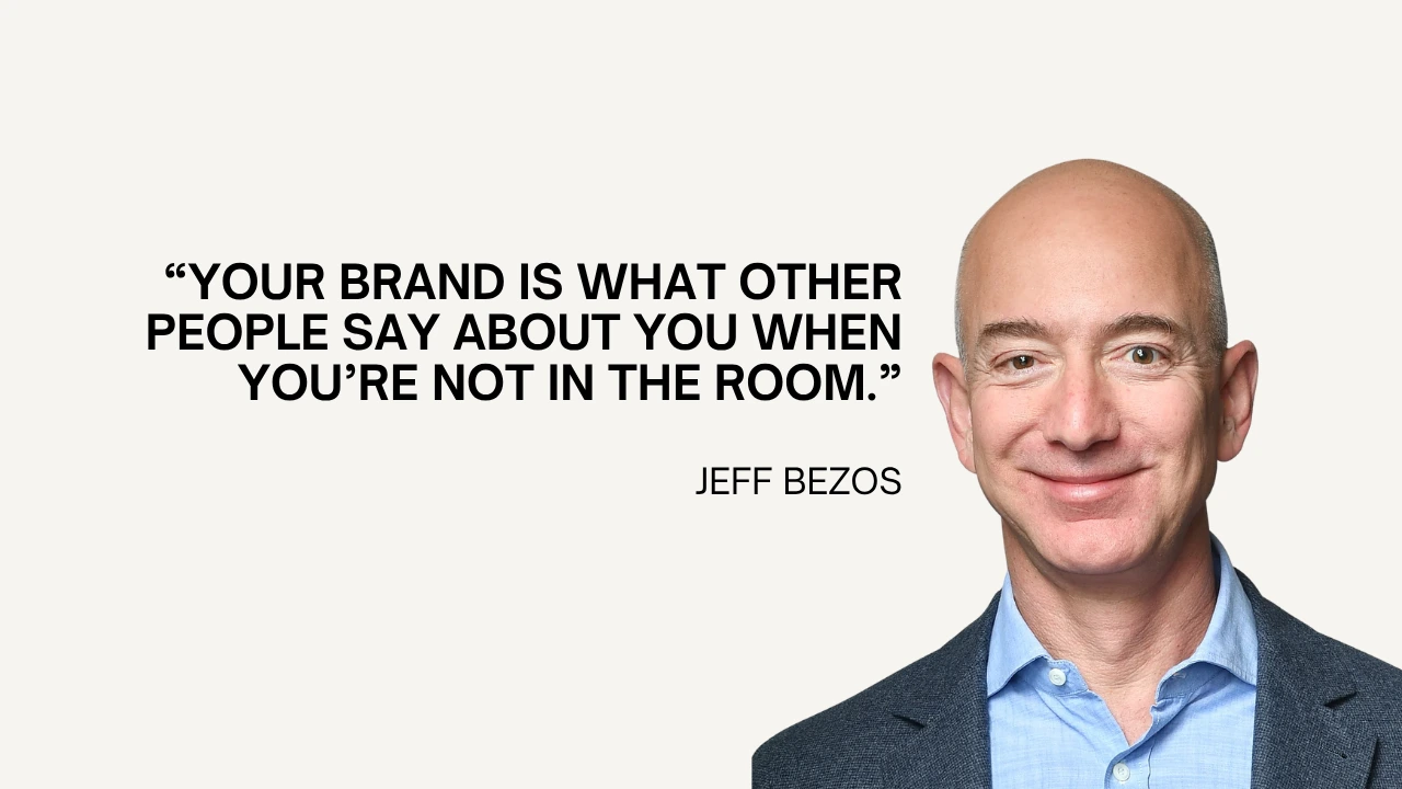 Kutipan Jeff Bezos tentang brand dan persepsi orang lain